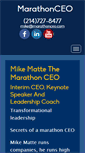 Mobile Screenshot of marathonceo.com